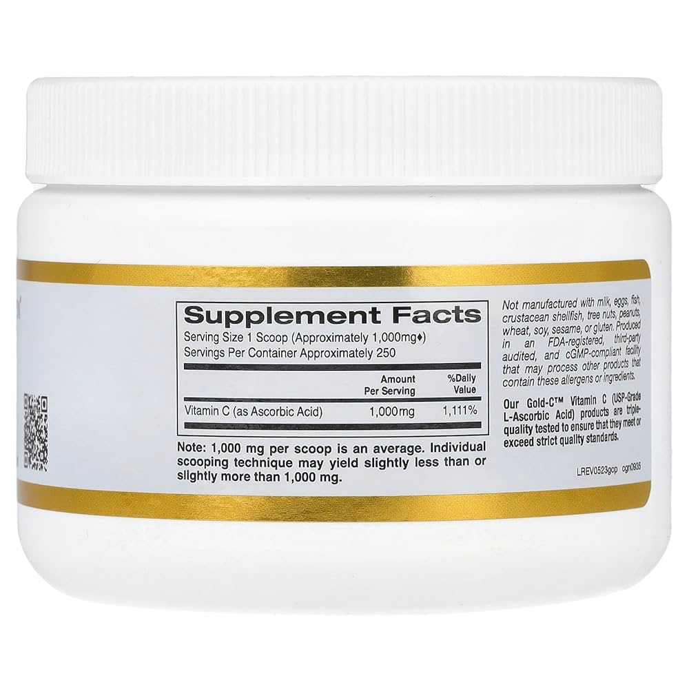 Amazon.com: Gold C Powder by California Gold Nutrition - USP